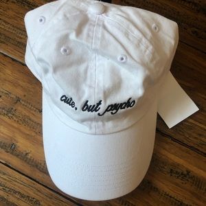 Cute But Psycho White Hat